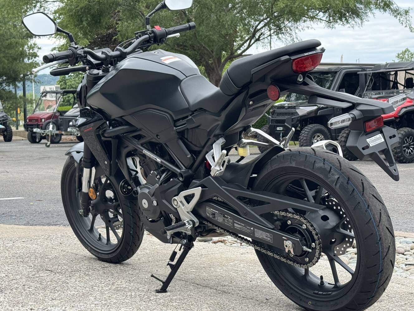A photo of this 2025 Honda Honda CB300R