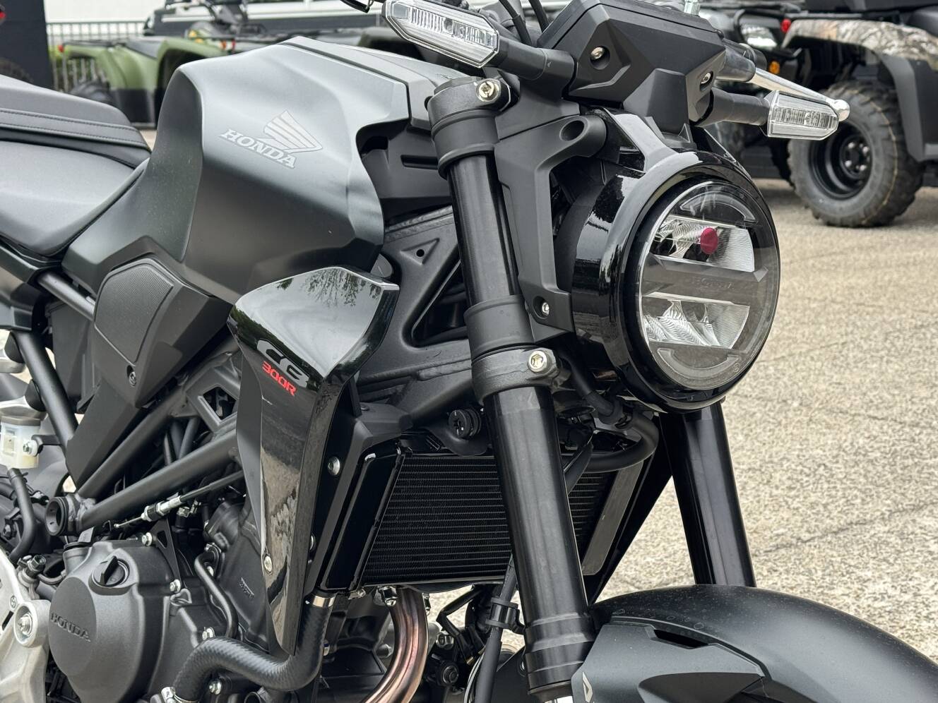 A photo of this 2025 Honda Honda CB300R