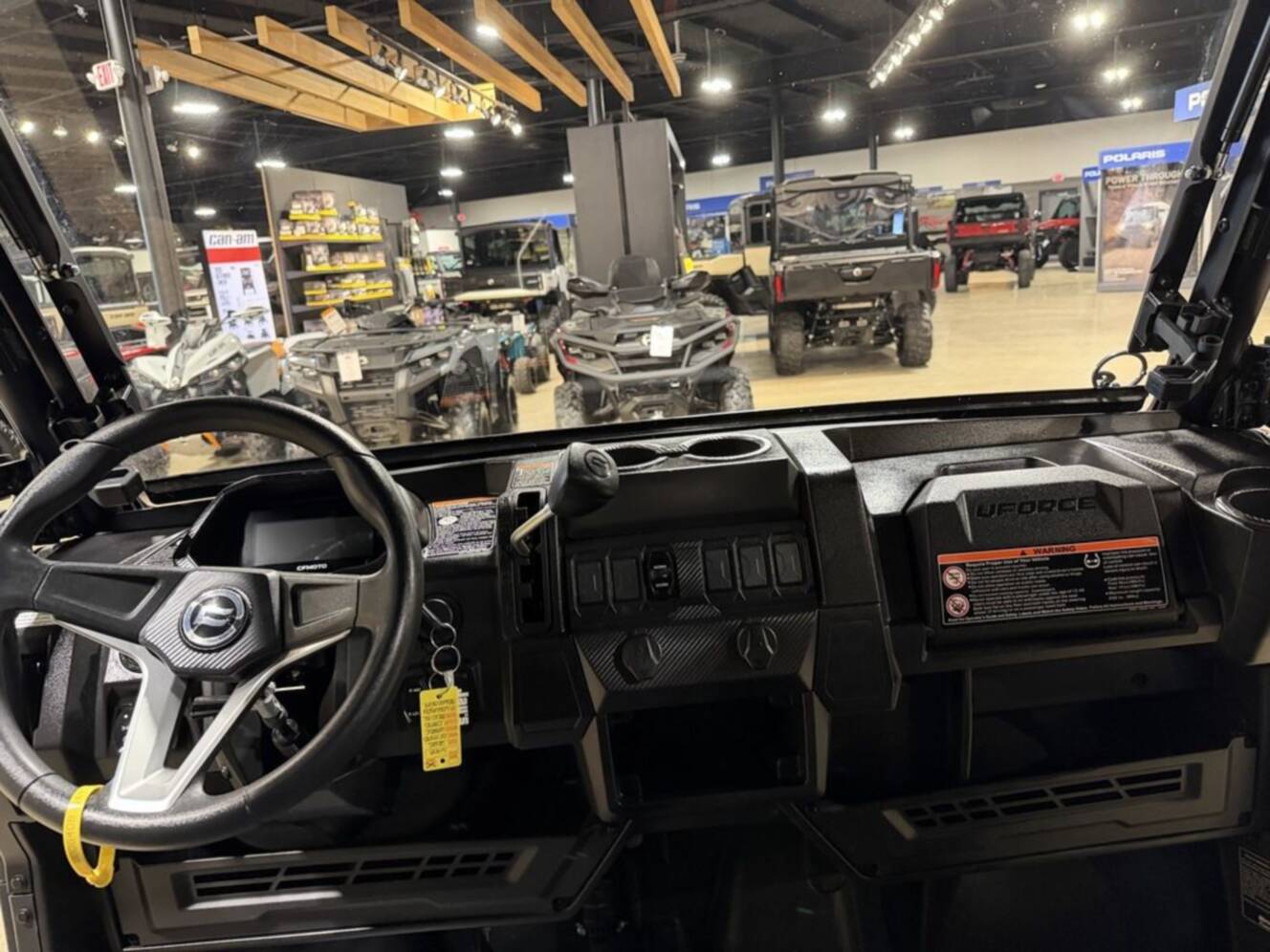 A photo of this 2025 CFMOTO UFORCE 800 XL HUNTING EDITION