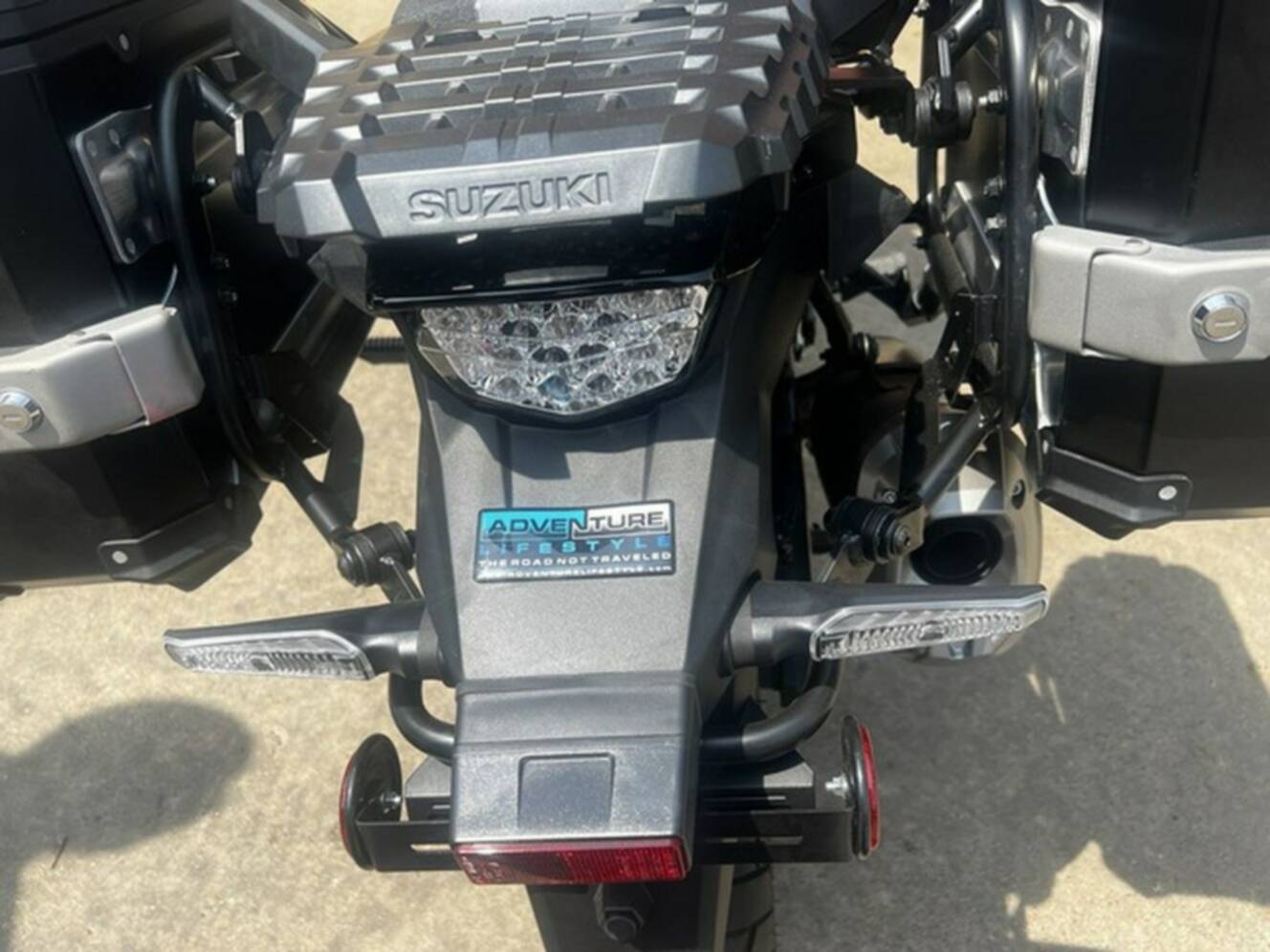 A photo of this 2024 Suzuki V-Strom 1050DE