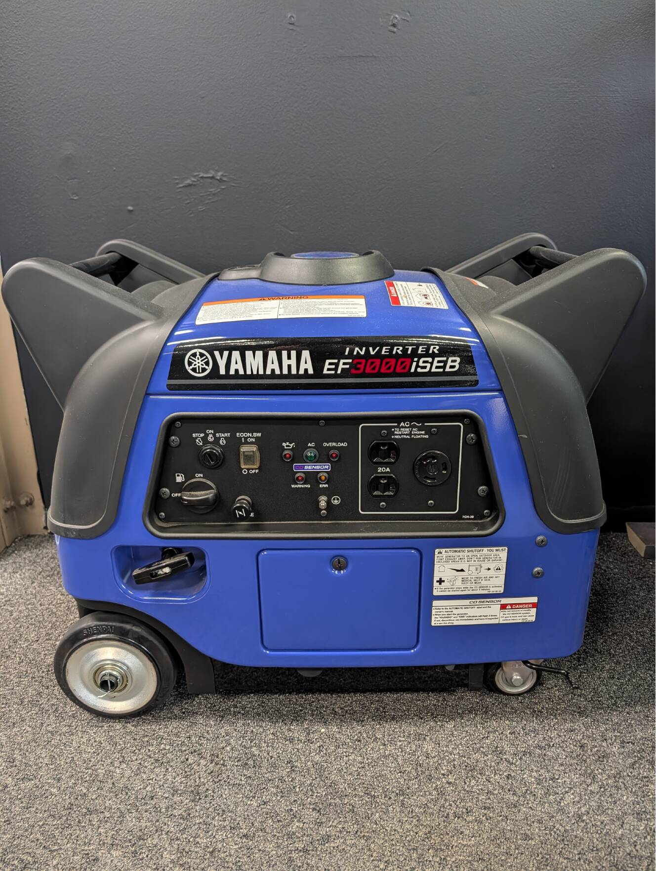 A photo of this 2021 Yamaha EF63iSDE