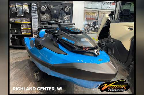 2026 Sea-Doo RXT-X 325 Gulfstream Blue Premium in richland center WI