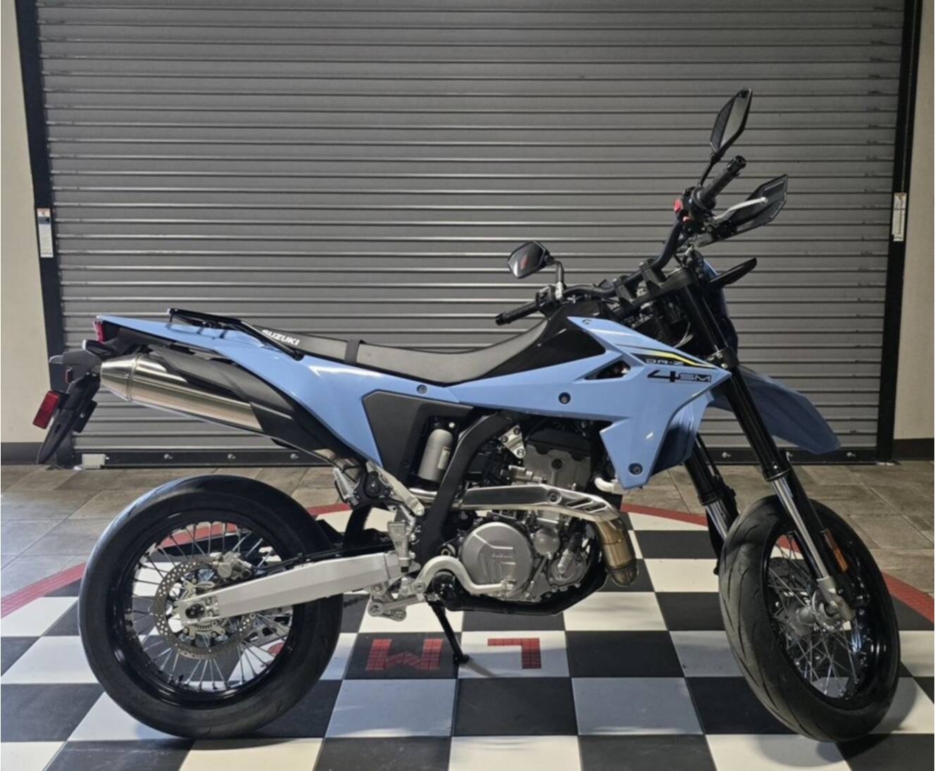 A photo of this 2026 Suzuki DR-Z4SM Plus