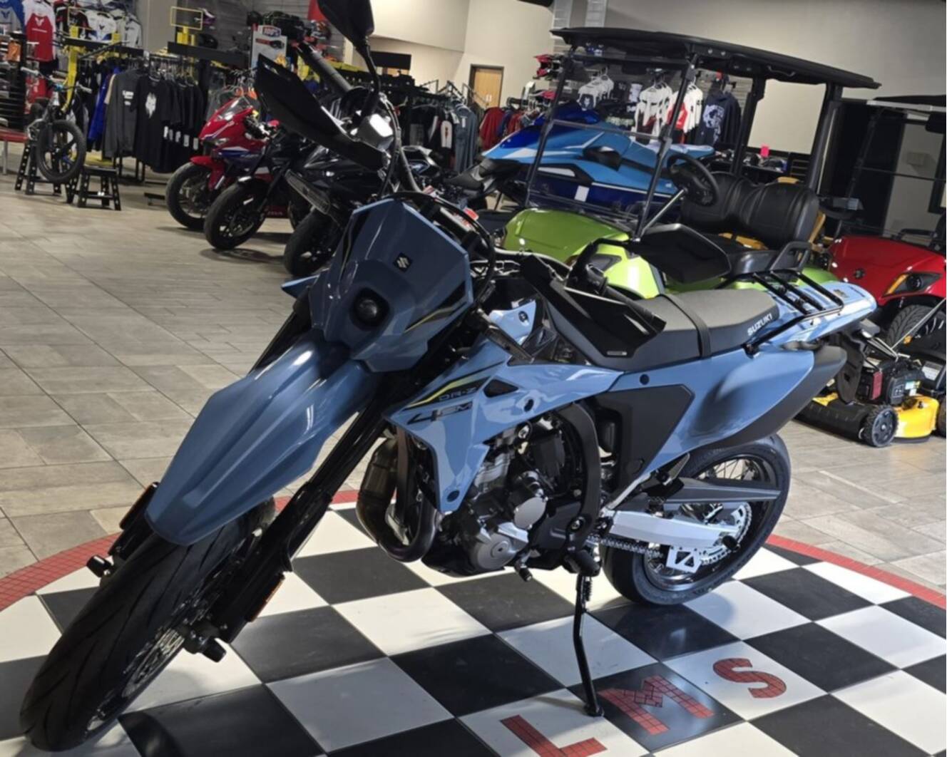 A photo of this 2026 Suzuki DR-Z4SM Plus