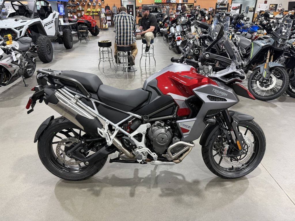 2025 Triumph Tiger 1200 GT Explorer Carnival Red GT EXPLORER in Fayetteville, NC