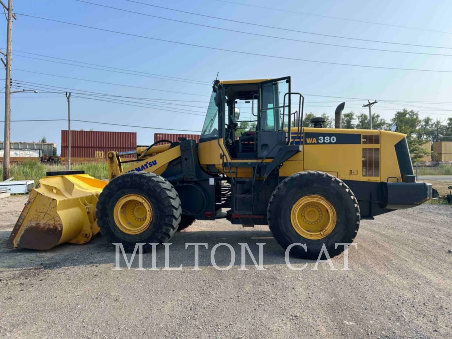 2011 KOMATSU WA380-6 in Milford, MA
