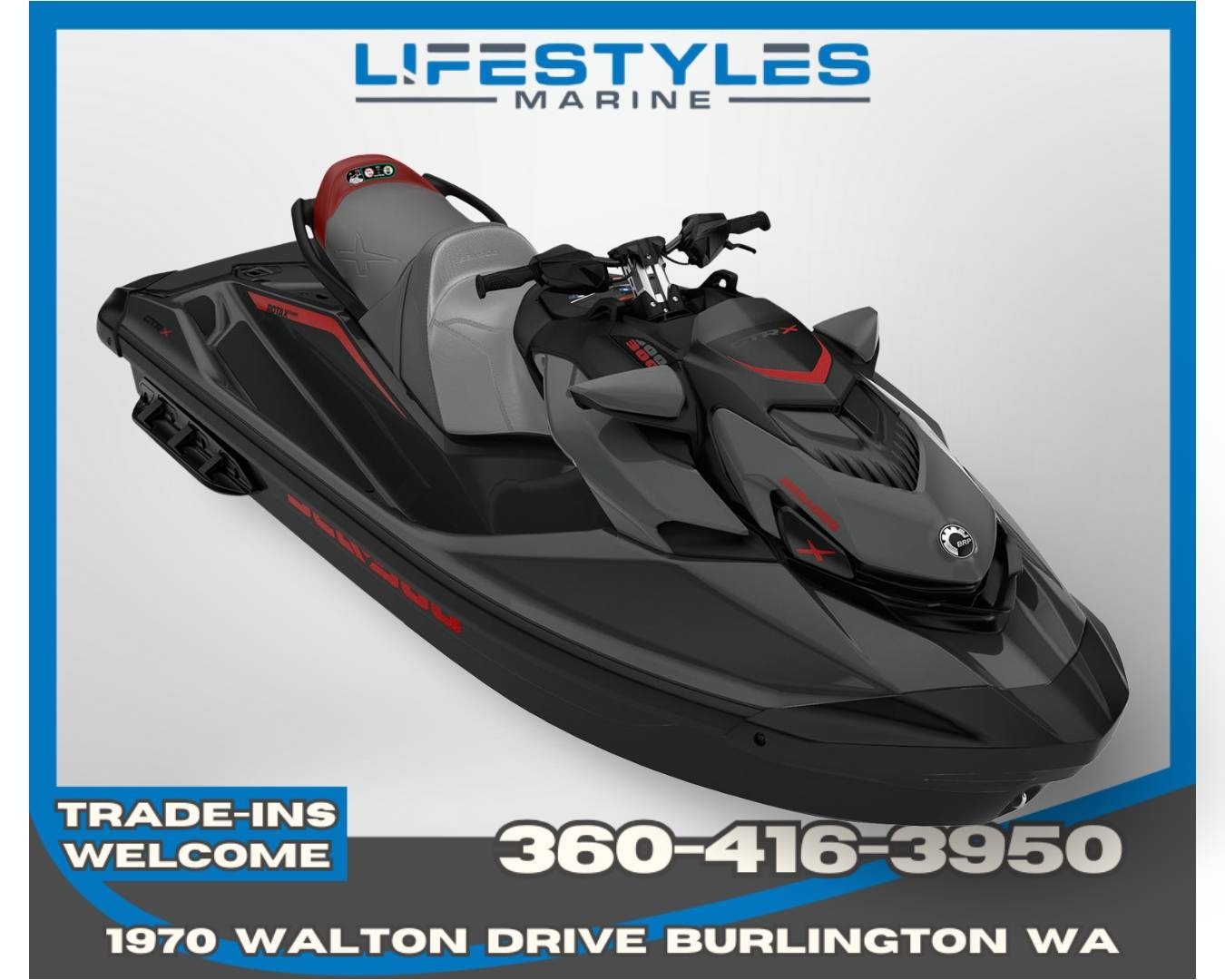 2026 Sea-Doo GTR-X 300 iBR in burlington WA