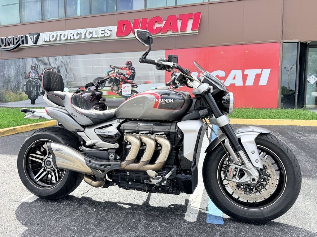 2021 Triumph Rocket 3 GT Silver Ice/Storm Grey in pompano beach FL