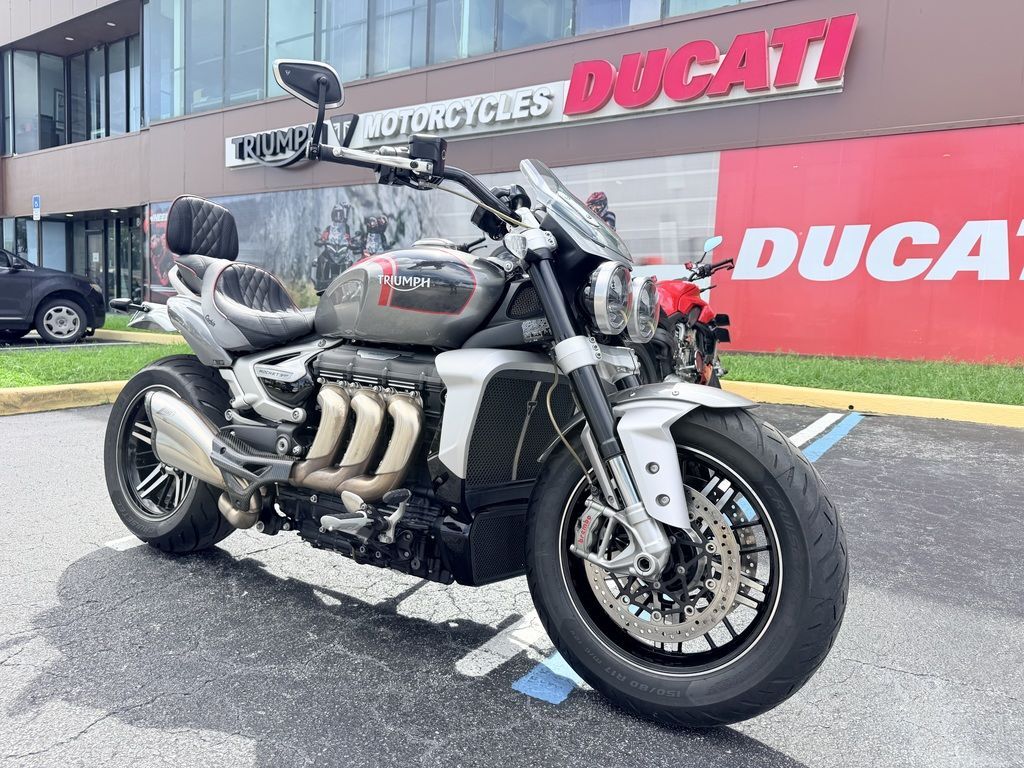 2021 Triumph Rocket 3 GT Silver Ice/Storm Grey in pompano beach FL