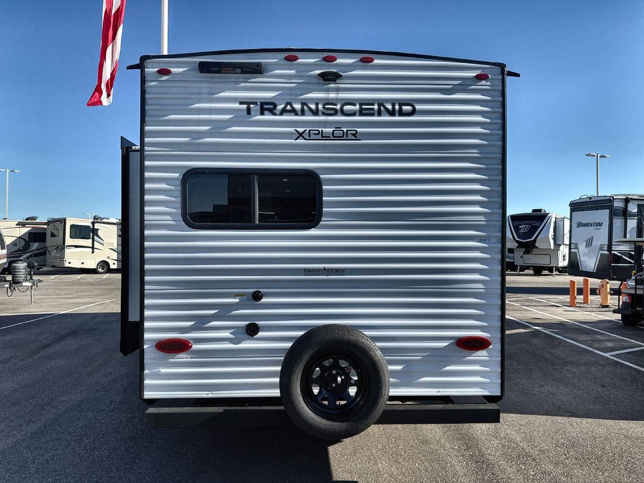 A photo of this 2026 Grand Design TRANSCEND XPLOR 25MLX