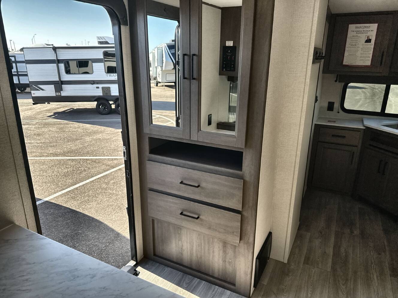 A photo of this 2026 Grand Design TRANSCEND XPLOR 25MLX