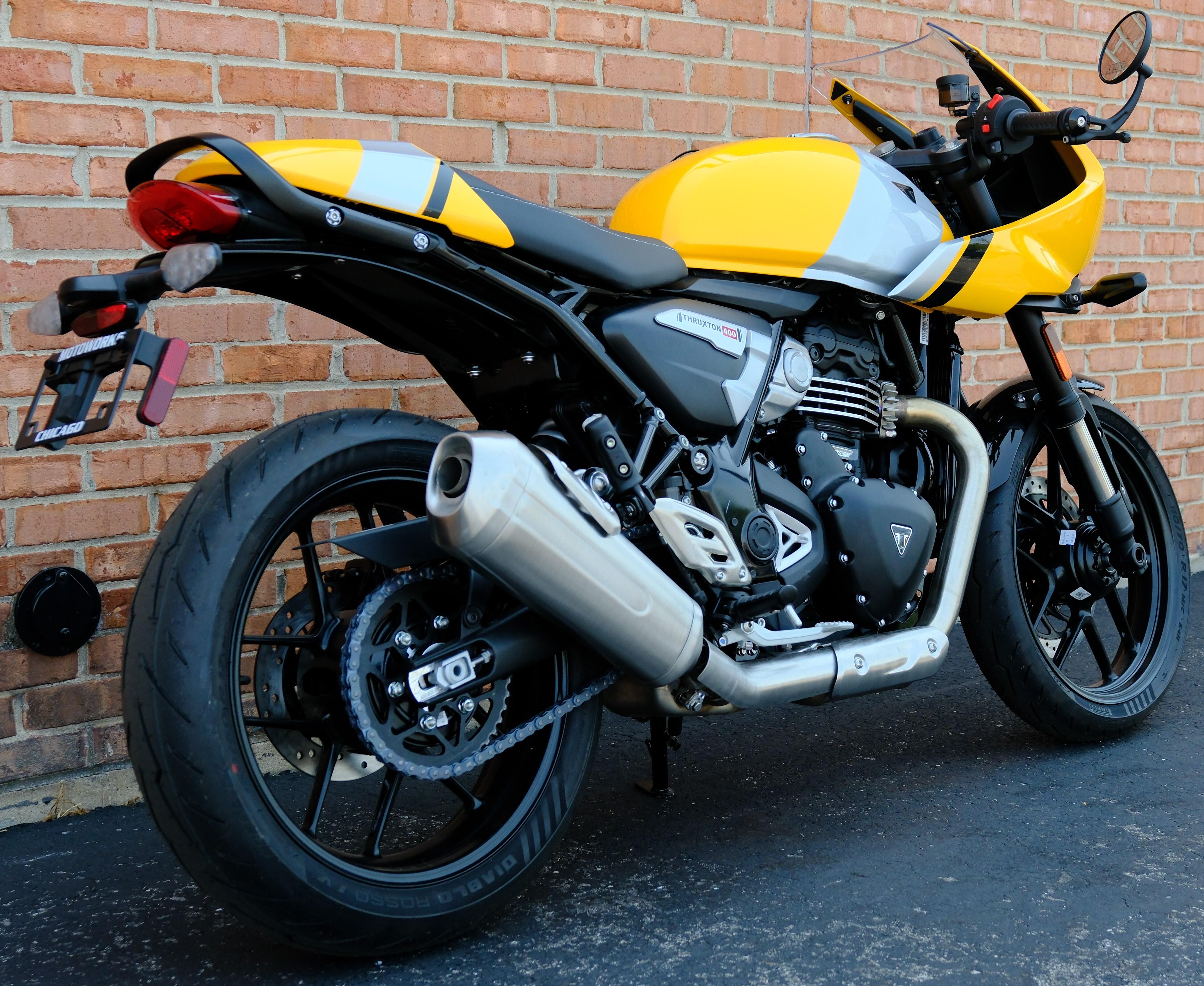 2025 Triumph Thruxton 400 in villa park IL