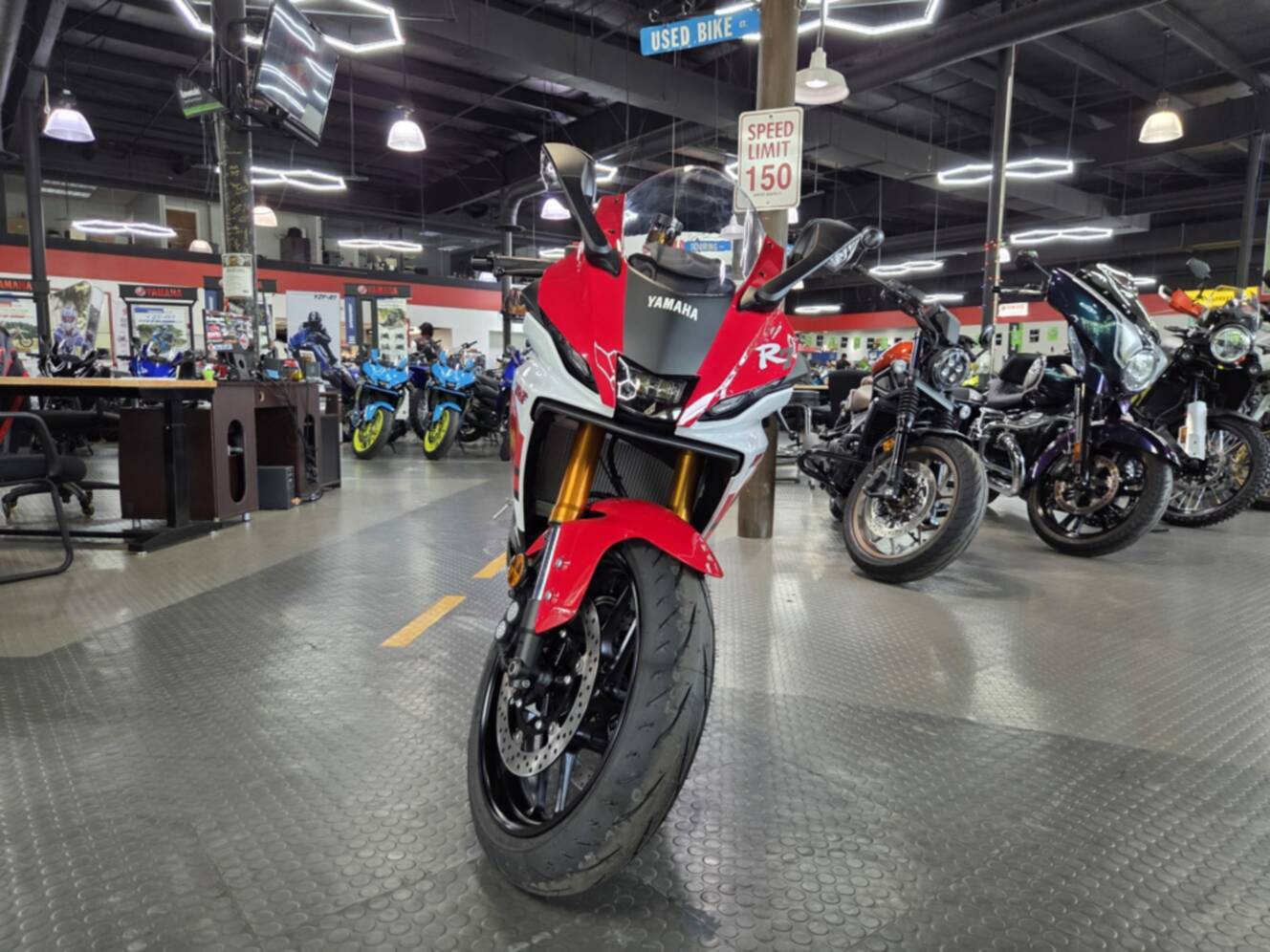 A photo of this 2026 Yamaha YZF-R7 R7 70Th Anniversary Edition