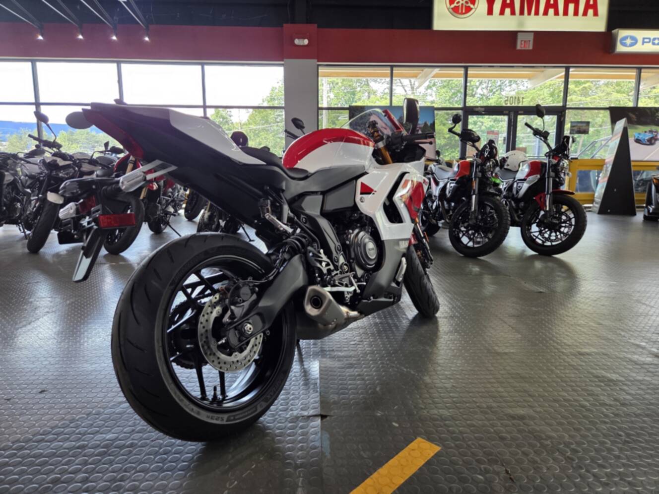 A photo of this 2026 Yamaha YZF-R7 R7 70Th Anniversary Edition