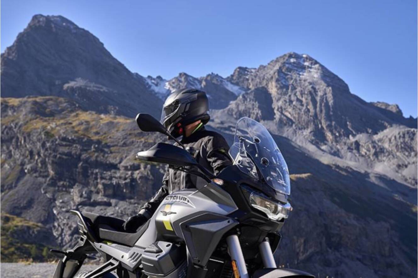 A photo of this 2027 Moto Guzzi Stelvio