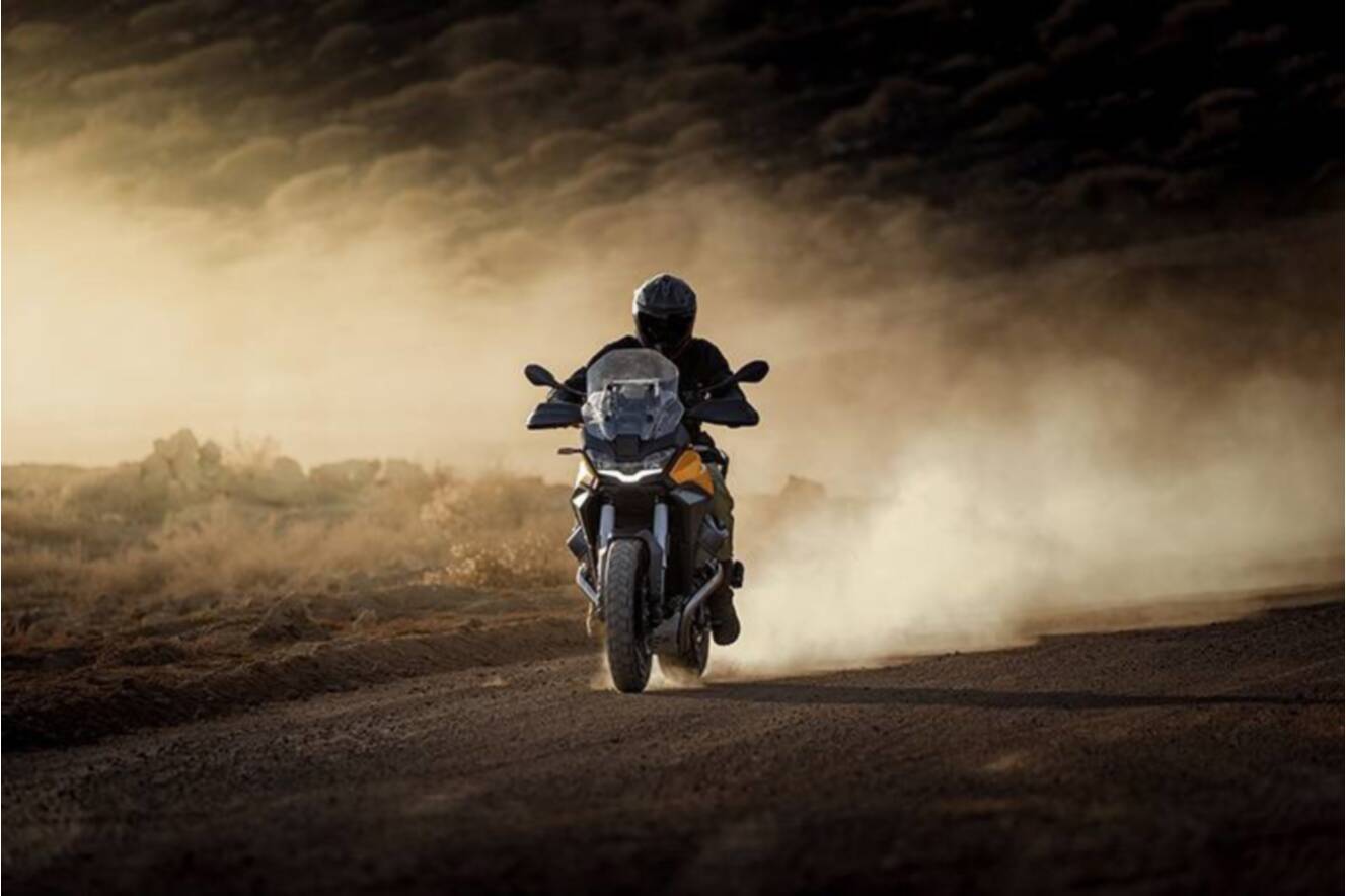 A photo of this 2027 Moto Guzzi Stelvio