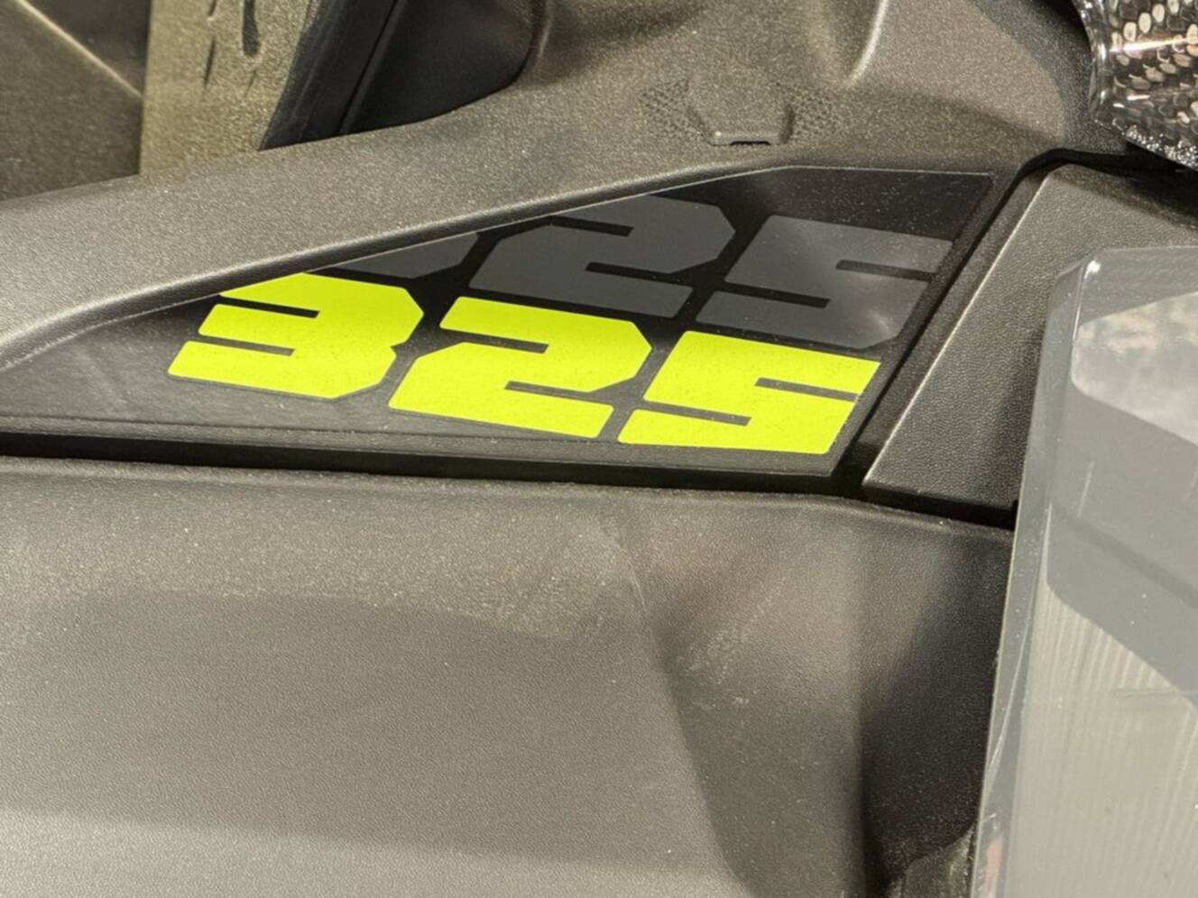 A photo of this 2026 Sea-Doo RXP-X 325 Tech, BRP Premium A, iBR Ice Metal / Manta