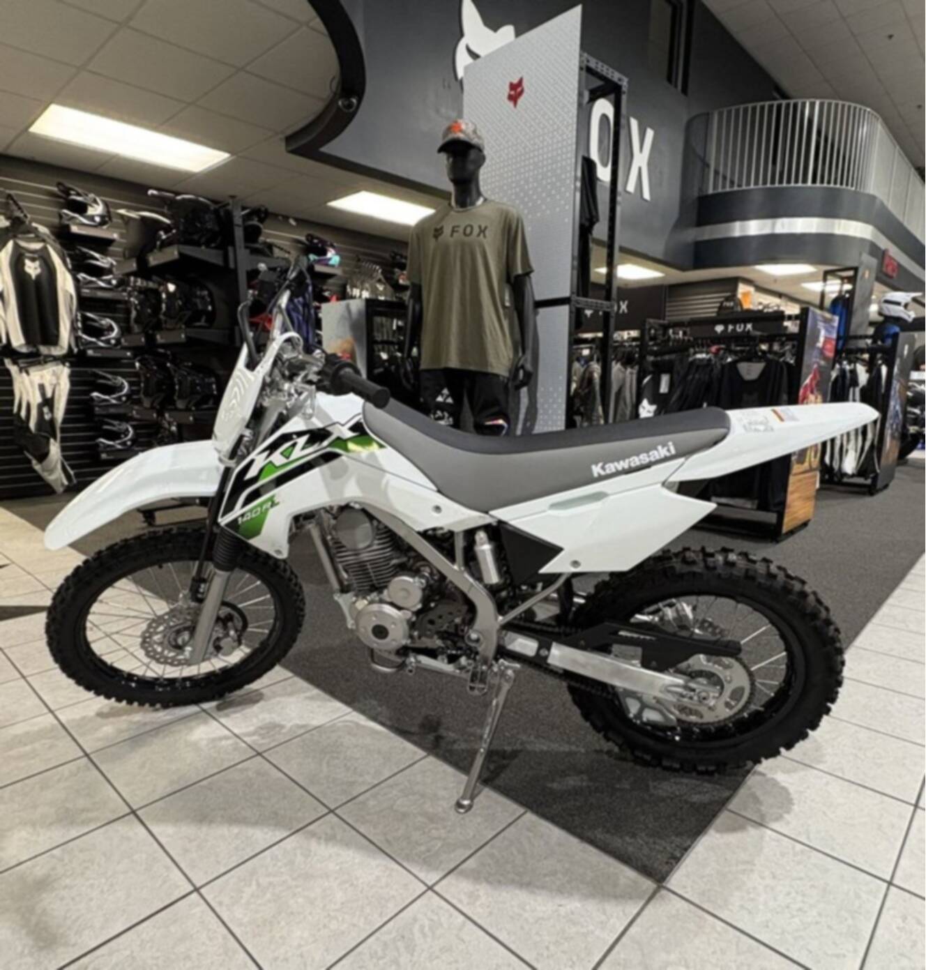 A photo of this 2027 Kawasaki KLX 140R L
