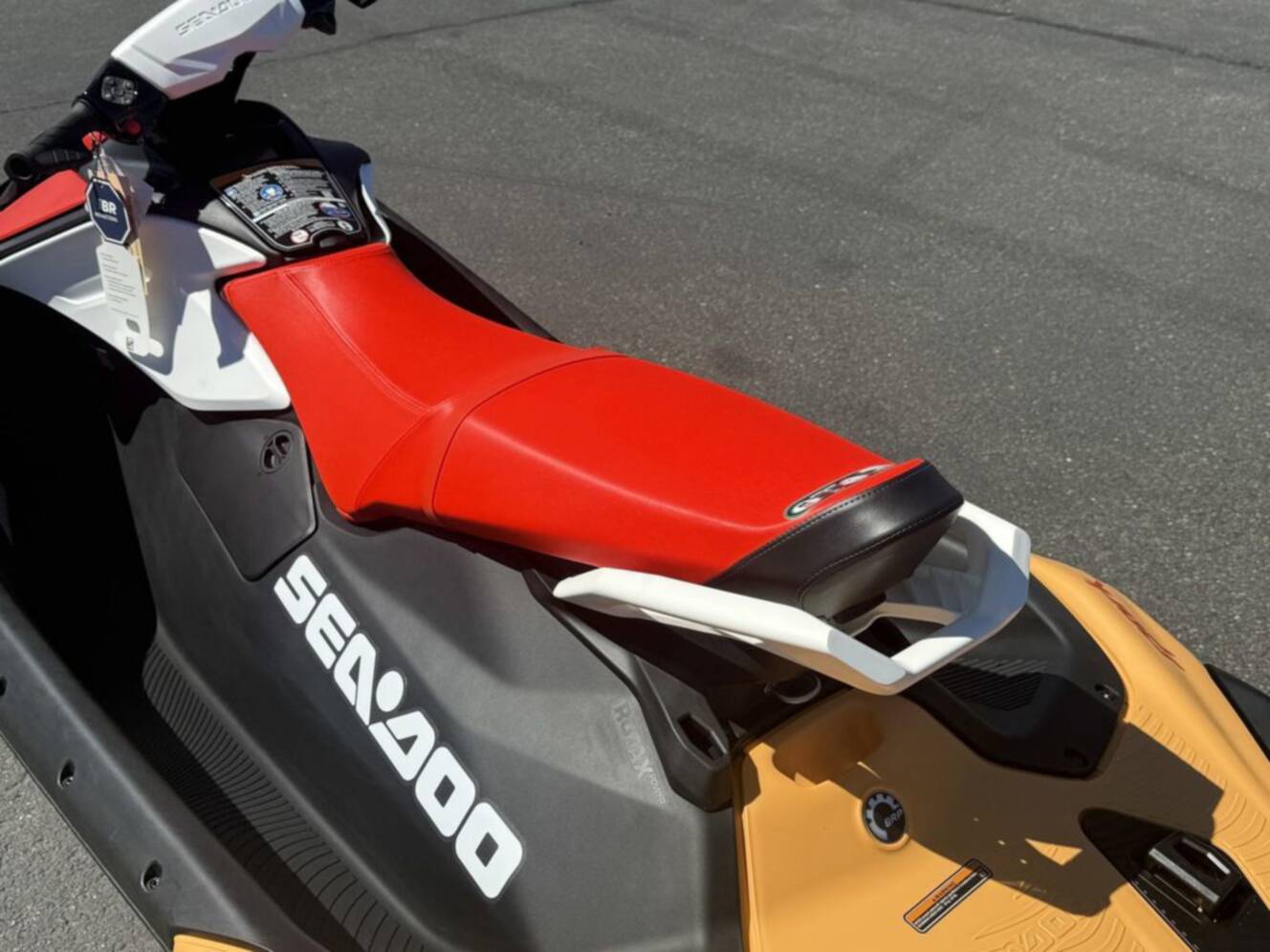 A photo of this 2026 Sea-Doo Spark For 3 Rotax 900 ACE - 90 CONV With IBR