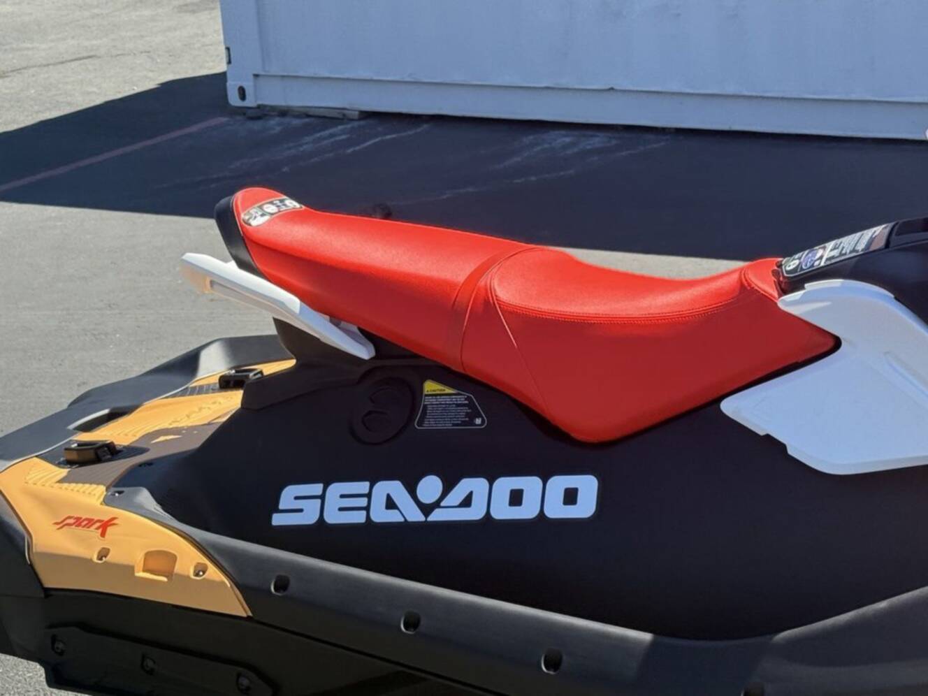 A photo of this 2026 Sea-Doo Spark For 3 Rotax 900 ACE - 90 CONV With IBR