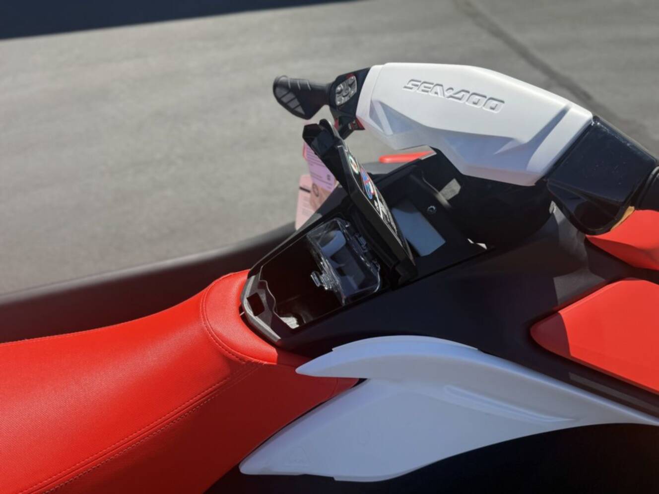 A photo of this 2026 Sea-Doo Spark For 3 Rotax 900 ACE - 90 CONV With IBR