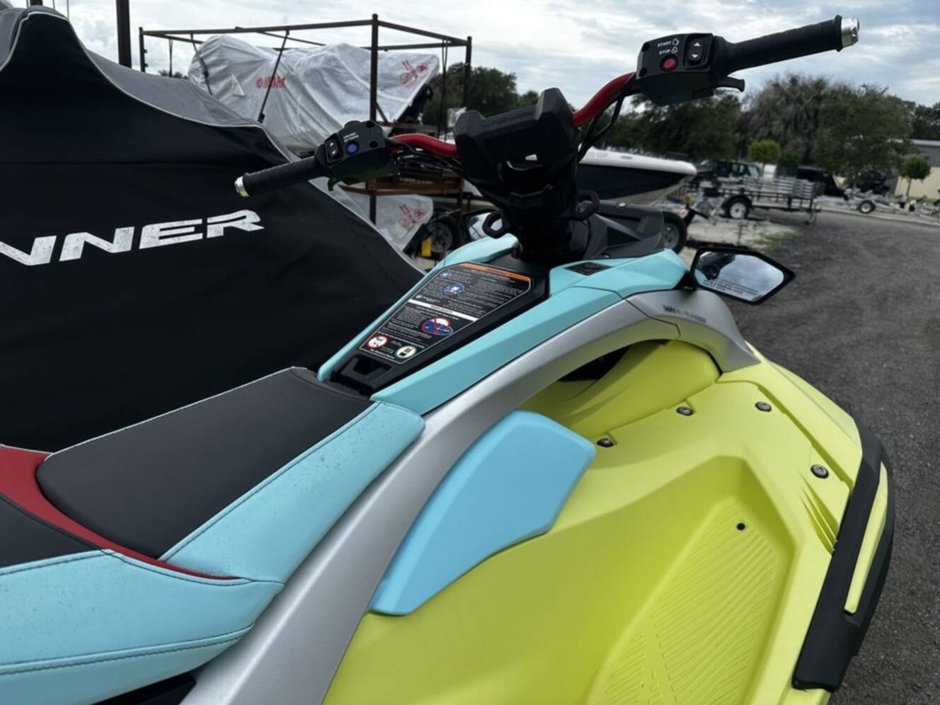 A photo of this 2025 Yamaha Jetblaster PRO 3-Up