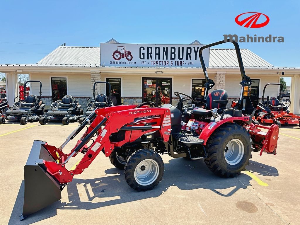 2026 Mahindra 2126 HST W/ Rotary Tiller. in Granbury, TX