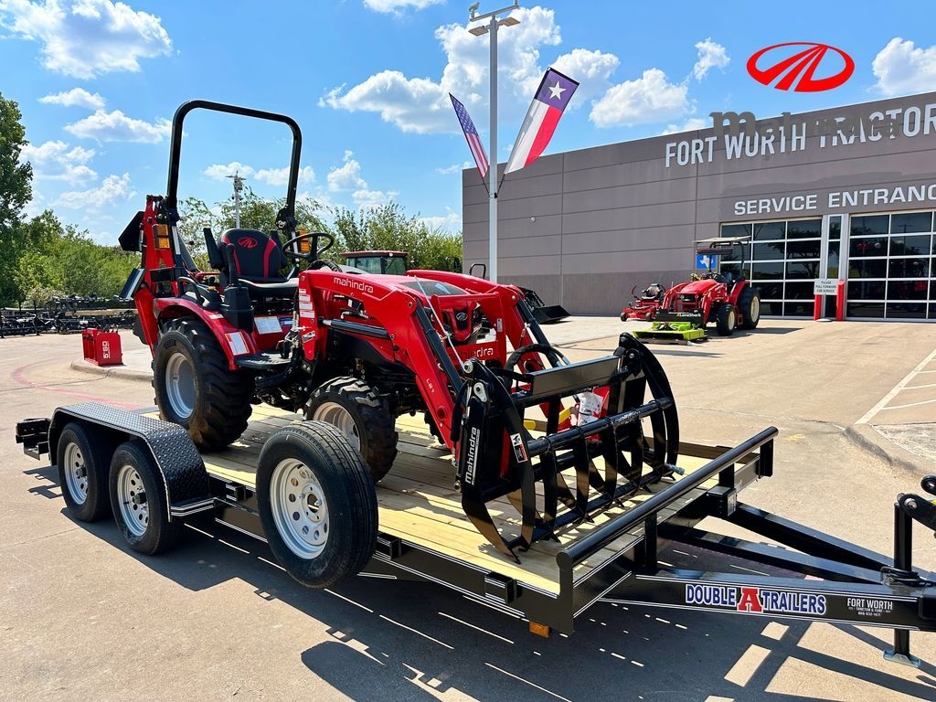 2026 Mahindra 2126 / Trailer / Grappler / Rotary Cutter. in Fort Worth, TX