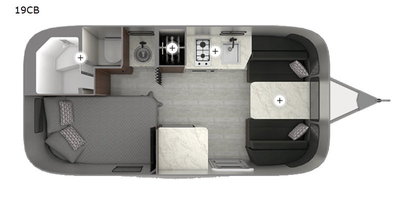 2020 Airstream Caravel 19CB in ramsey MN