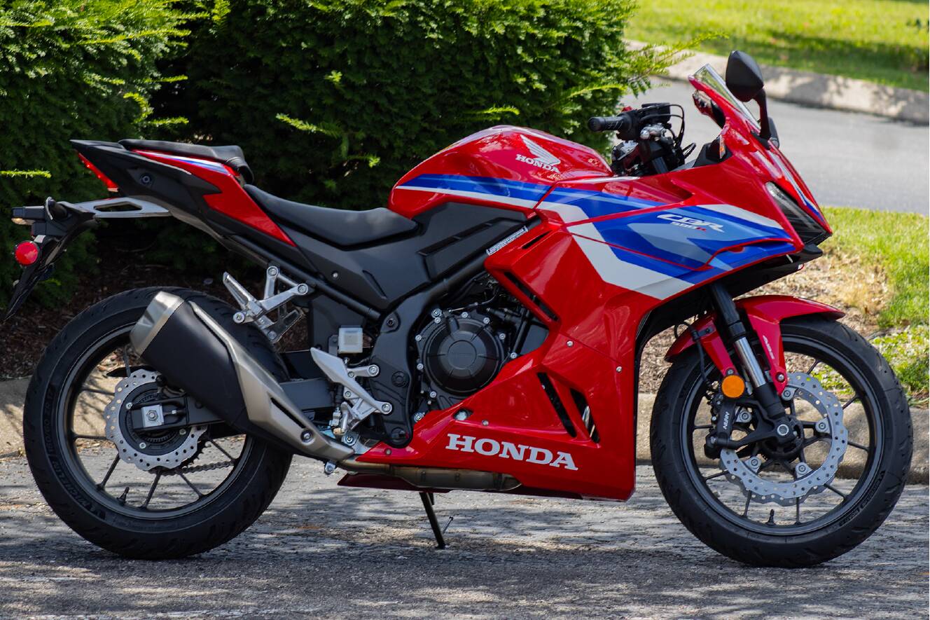 A photo of this 2026 Honda Honda CBR500R