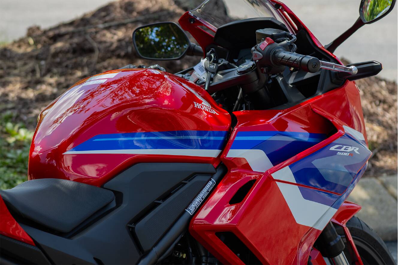 A photo of this 2026 Honda Honda CBR500R