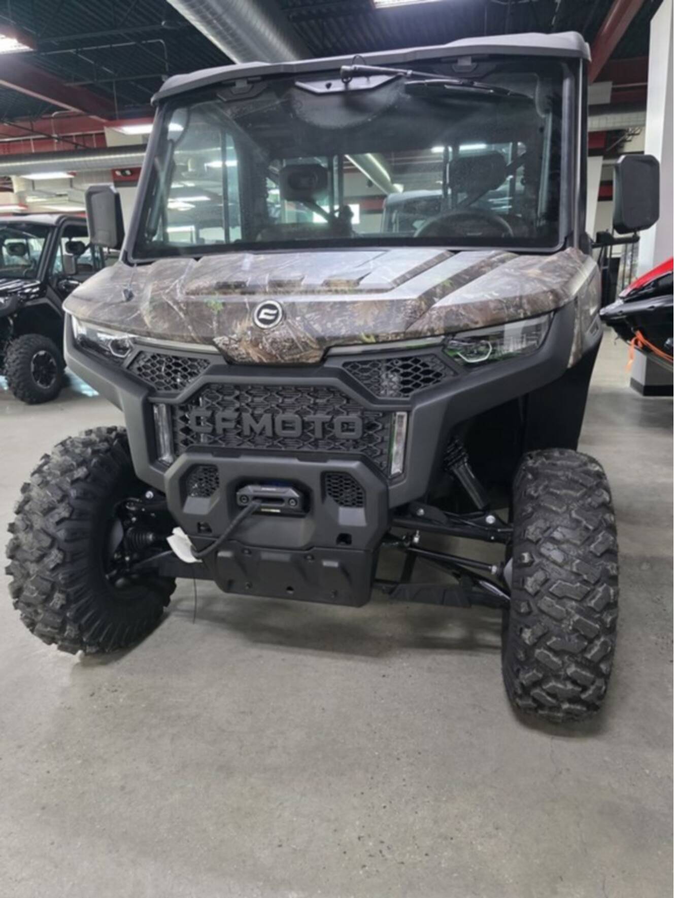 A photo of this 2027 CFMOTO UFORCE U10 Pro Highland EPS TrueTimber® Kanati Camo