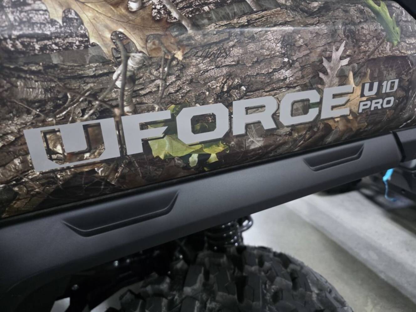 A photo of this 2027 CFMOTO UFORCE U10 Pro Highland EPS TrueTimber® Kanati Camo