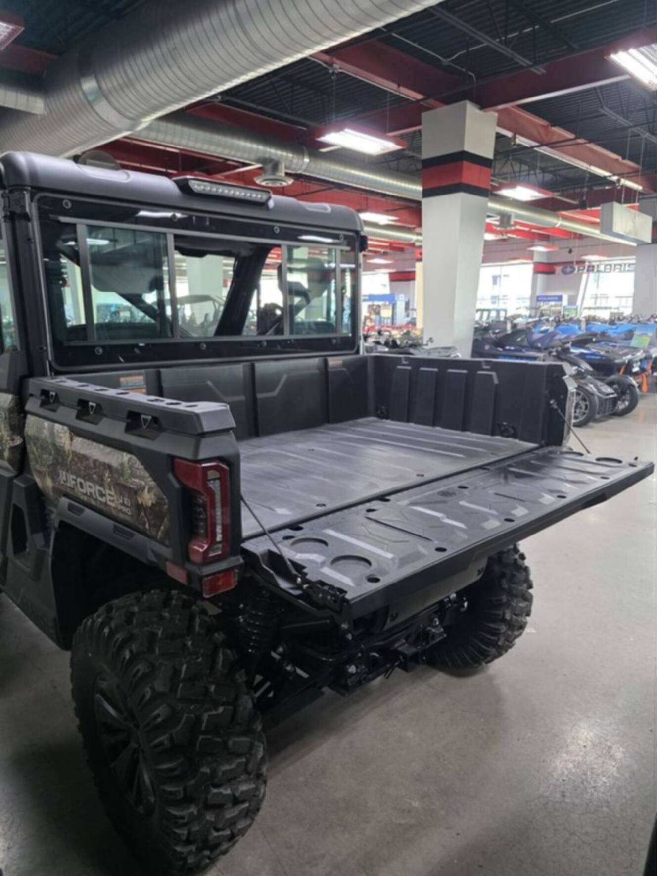 A photo of this 2027 CFMOTO UFORCE U10 Pro Highland EPS TrueTimber® Kanati Camo