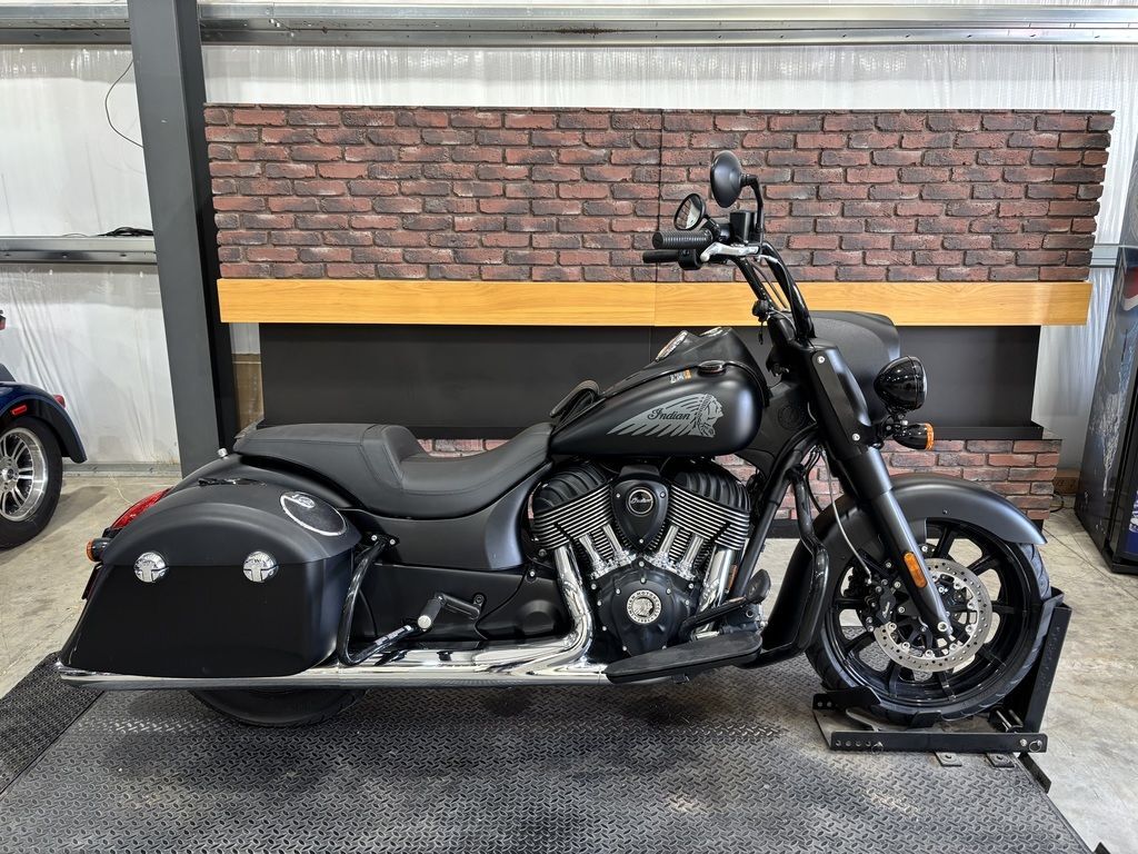 2018 Indian Motorcycle® Springfield® Dark Horse® ABS Thunder Black Smoke DARK HORSE in Wichita, KS