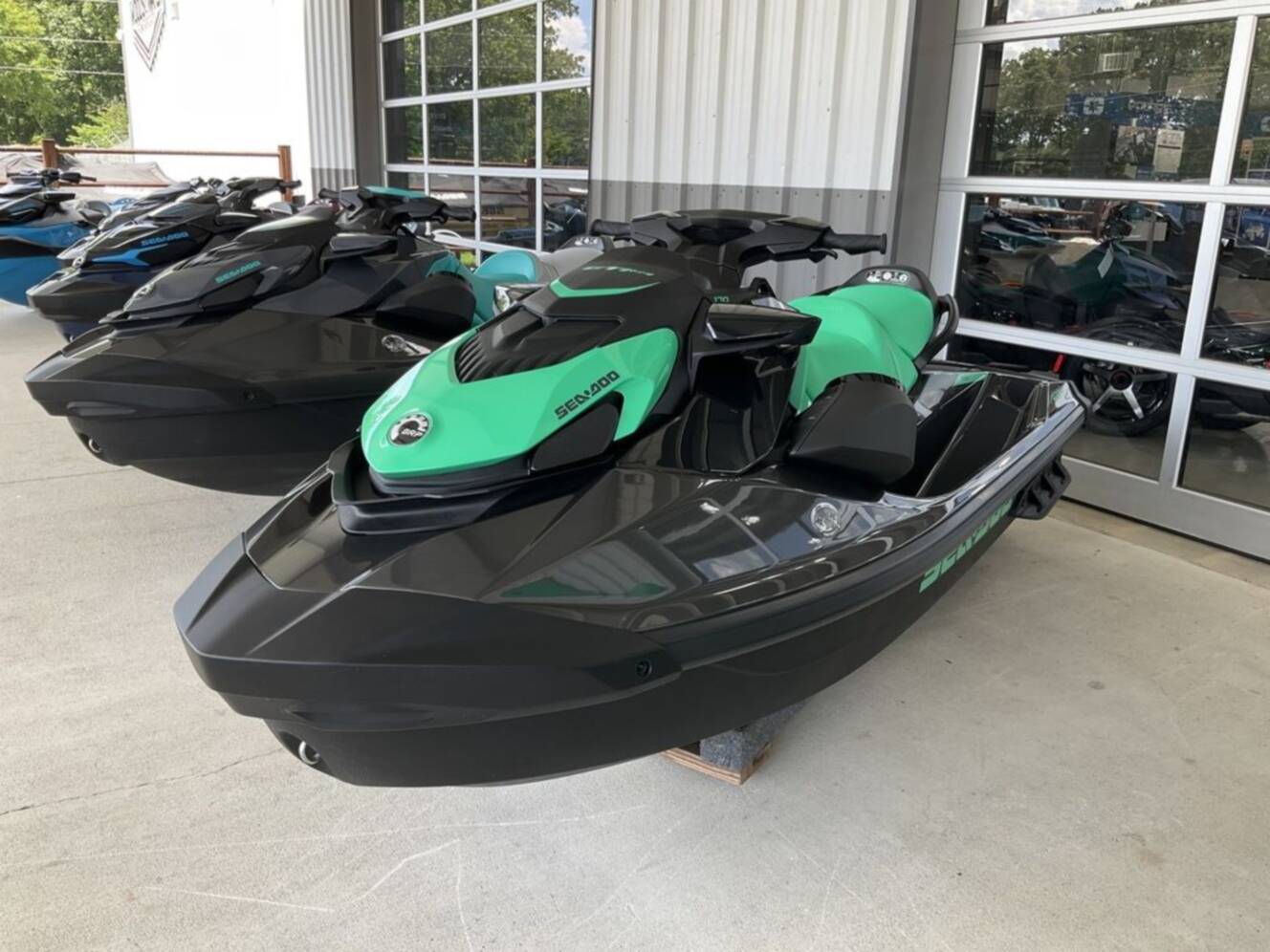 A photo of this 2026 Sea-Doo GTI SE 170 Tech, Audio, iDF, iBR
