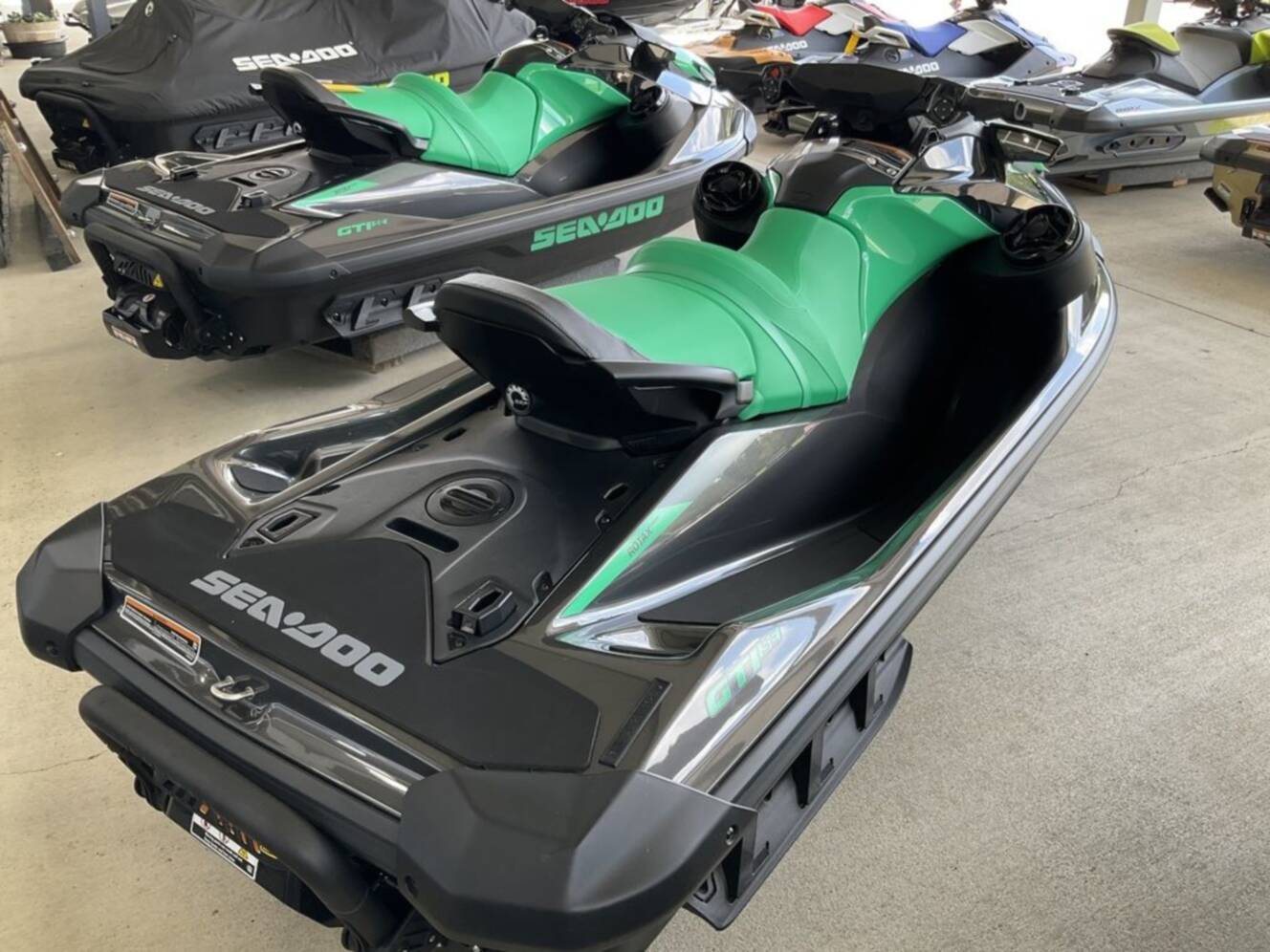 A photo of this 2026 Sea-Doo GTI SE 170 Tech, Audio, iDF, iBR