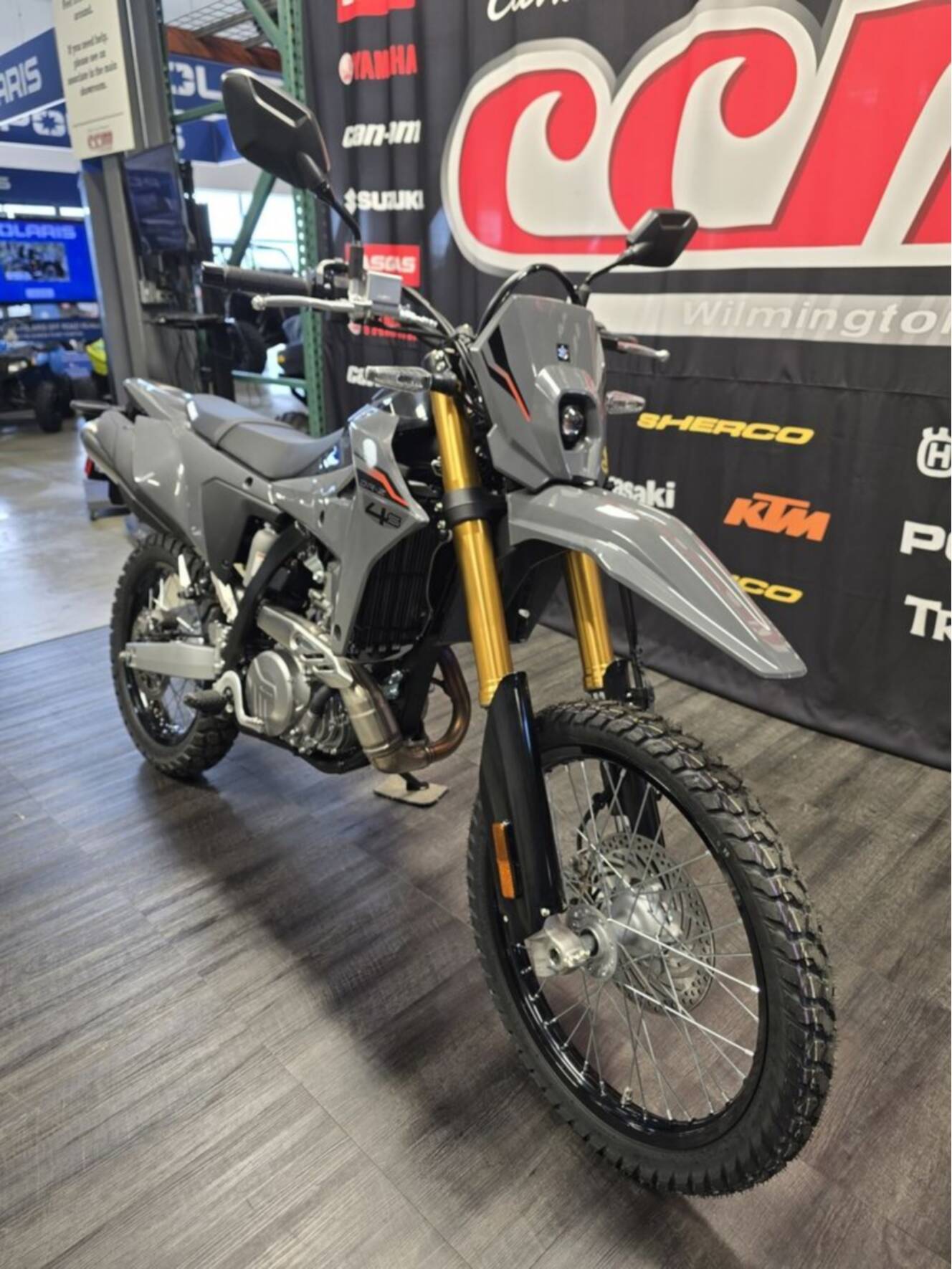 A photo of this 2026 Suzuki DR-Z4S