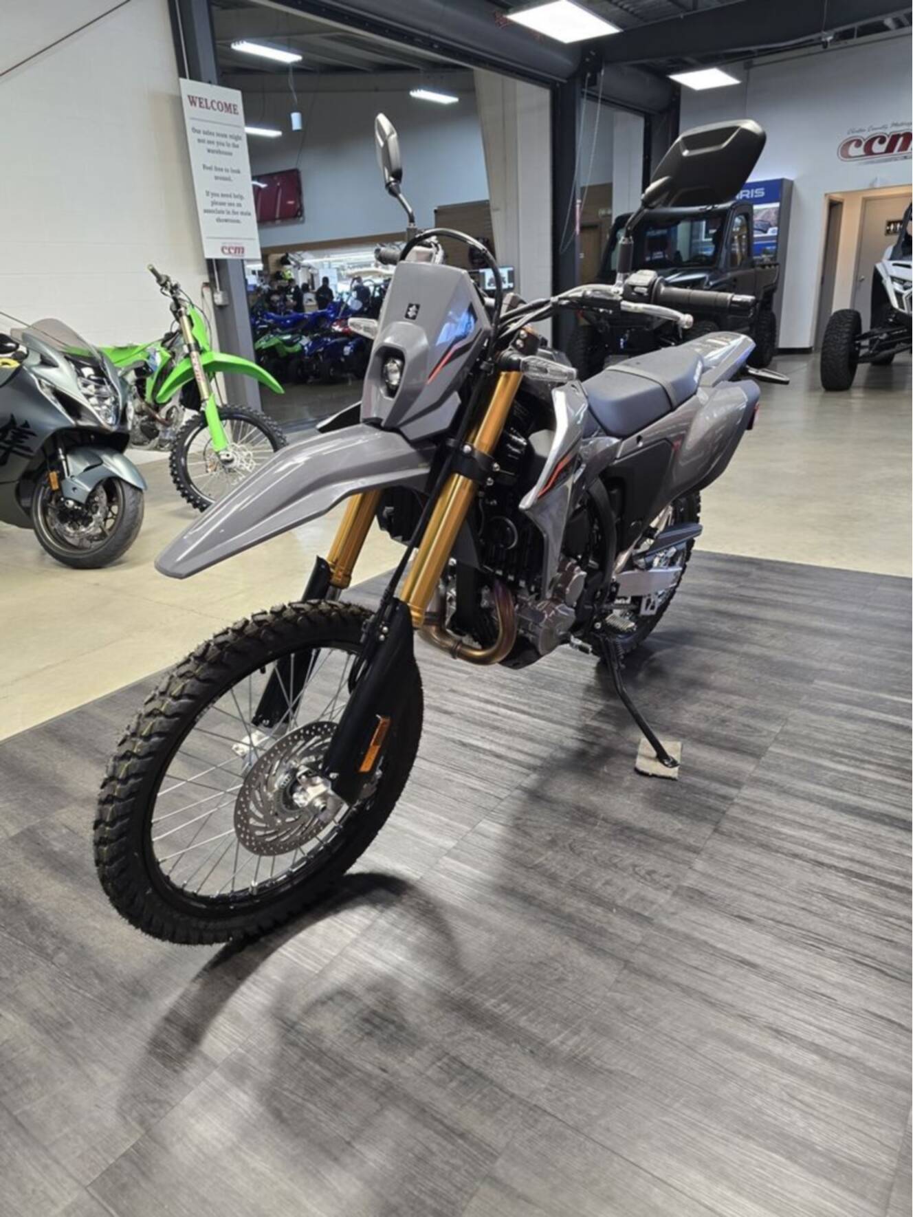 A photo of this 2026 Suzuki DR-Z4S