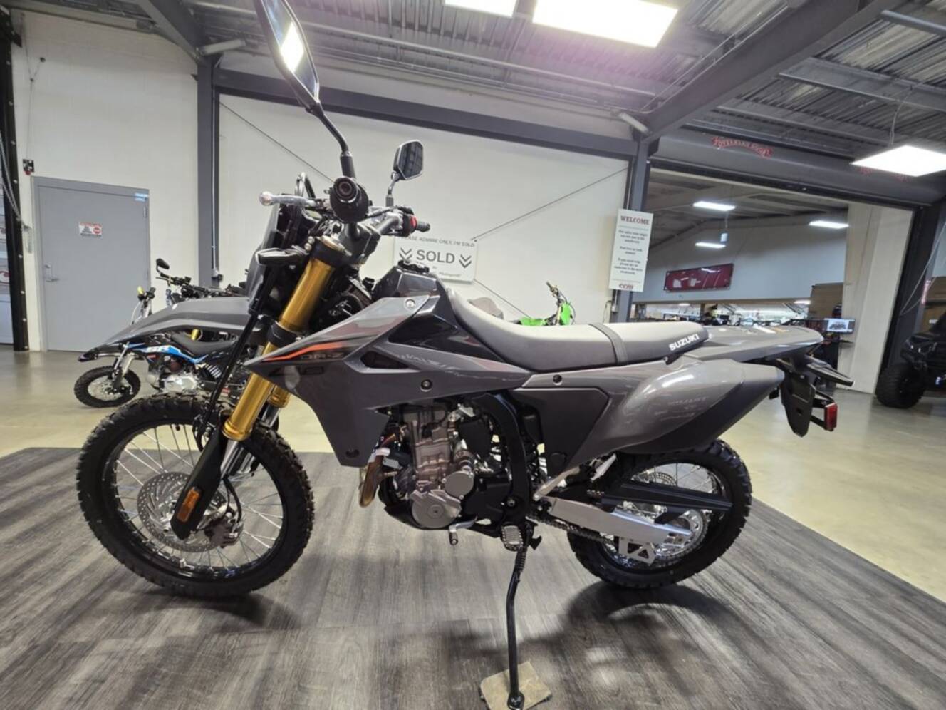 A photo of this 2026 Suzuki DR-Z4S
