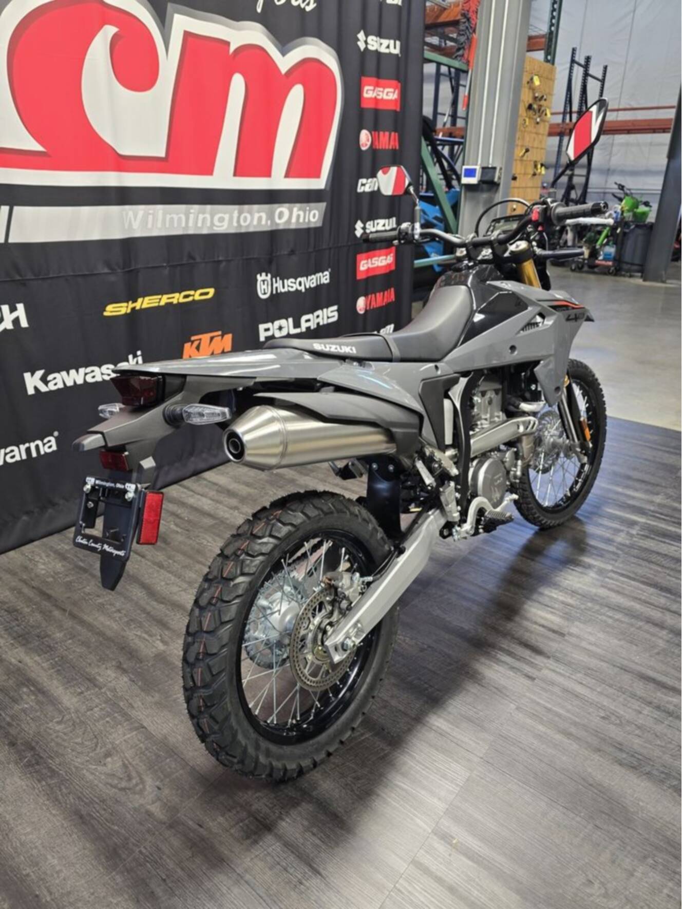 A photo of this 2026 Suzuki DR-Z4S
