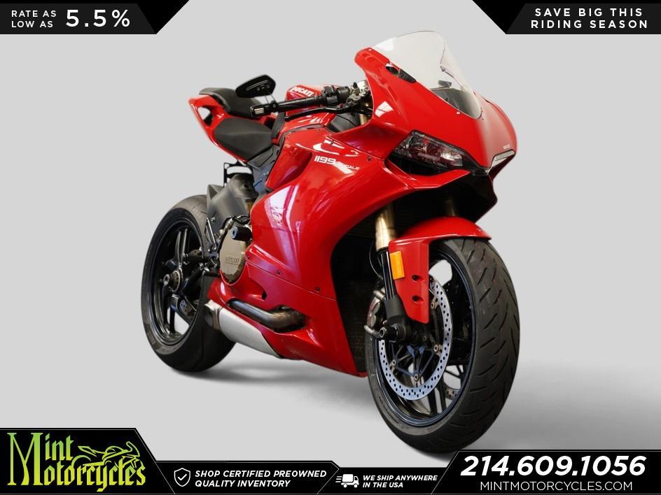 2012 Ducati Superbike 1199 ABS Panigale 1199 in Dallas, TX