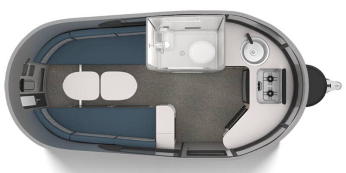 A photo of this 2023 Airstream Basecamp 16X