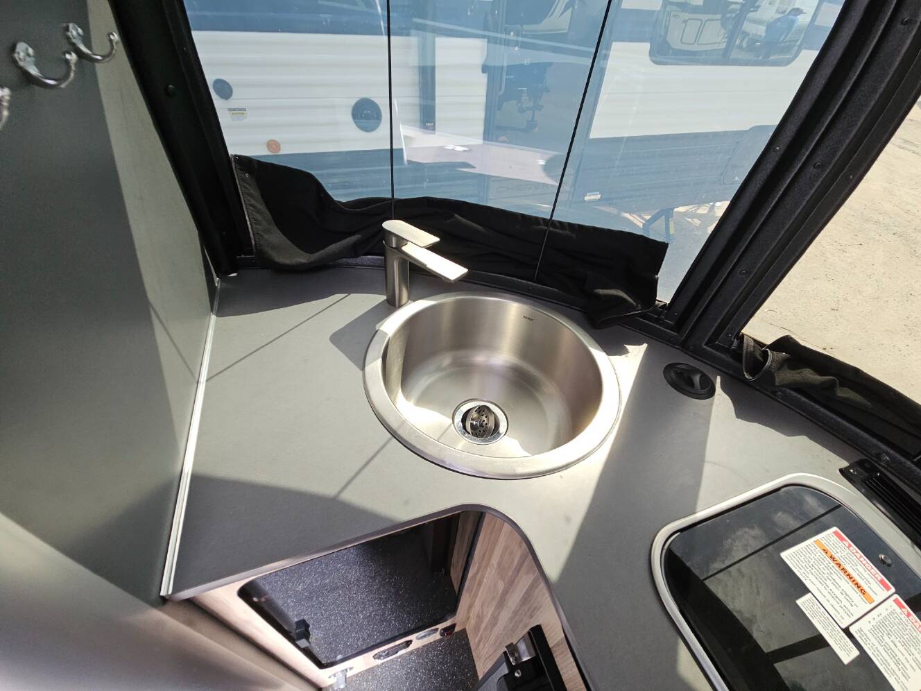 A photo of this 2023 Airstream Basecamp 16X