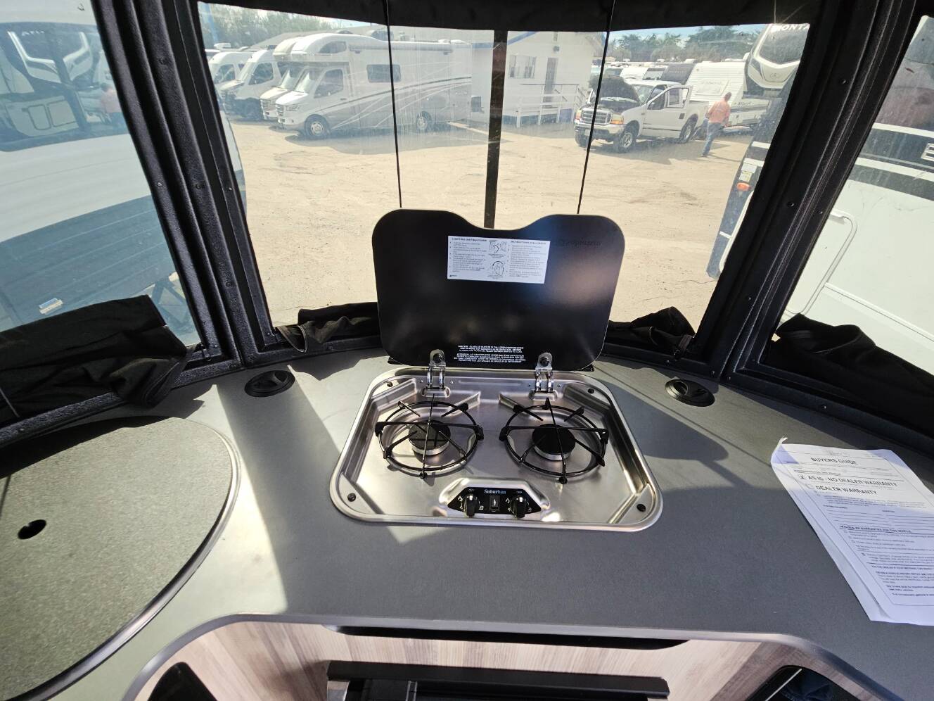 A photo of this 2023 Airstream Basecamp 16X