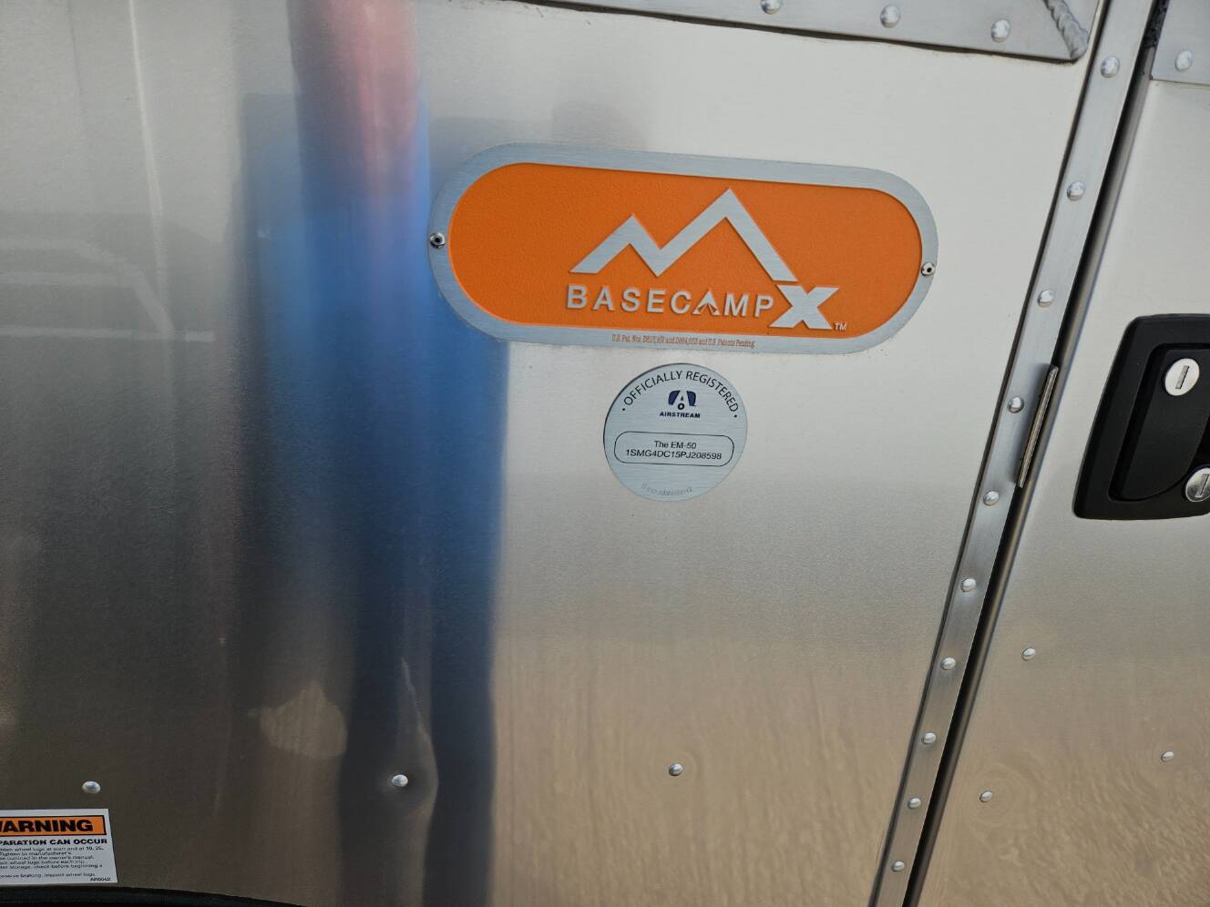 A photo of this 2023 Airstream Basecamp 16X