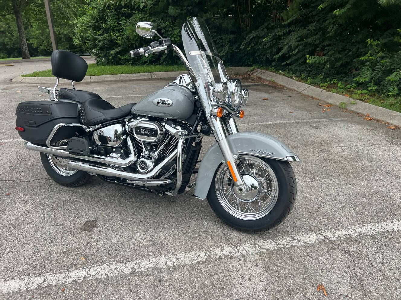 A photo of this 2024 Harley-Davidson Heritage Classic 114