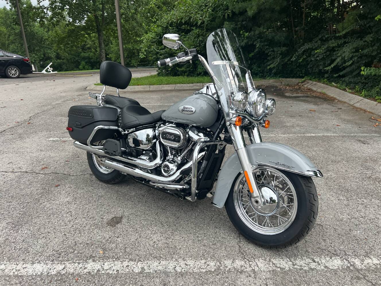 A photo of this 2024 Harley-Davidson Heritage Classic 114