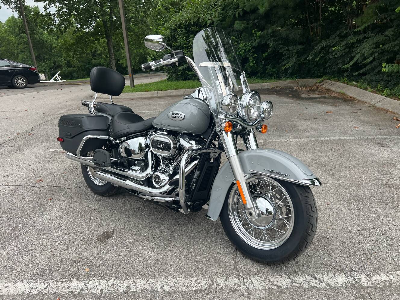 A photo of this 2024 Harley-Davidson Heritage Classic 114