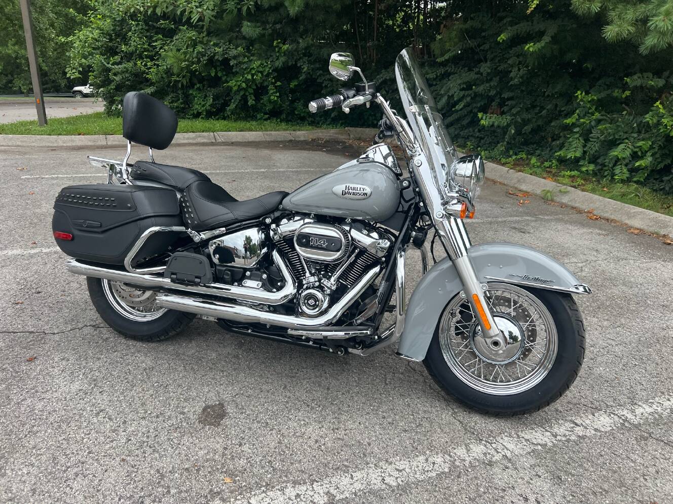 A photo of this 2024 Harley-Davidson Heritage Classic 114